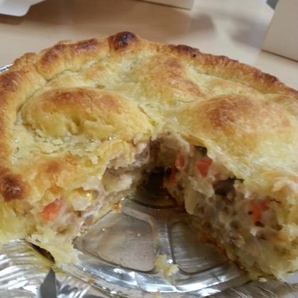 Puff Pastry - Chicken Pie and Apple Strudel