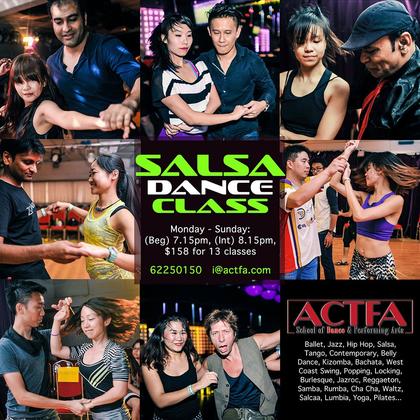 1-for-1 Salsa Dance Classes - 3months
