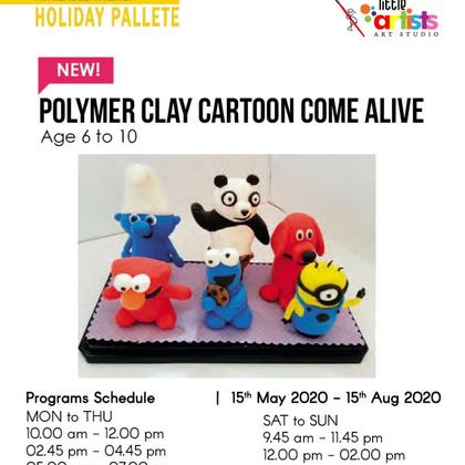 Polymer Clay Cartoon